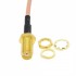 Кабель Пигтейл IPEX U.fl Female - SMA Female Радиочастотный кабель RG178 (SMA F to IPEX-1) 15 см Кабель Пигтейл IPEX U.fl Female - SMA Female Радиочастотный кабель RG178 (SMA F to IPEX-1) 15 см