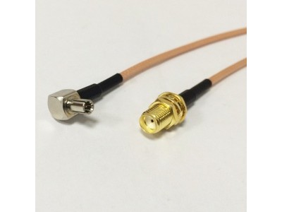 Кабель Пигтейл TS9-SMA Female - Антенный адаптер для подключения к 3G/4G модемов и мобильных роутер Кабель Пигтейл TS9-SMA Female - Антенный адаптер для подключения к 3G/4G модемов и мобильных роутер