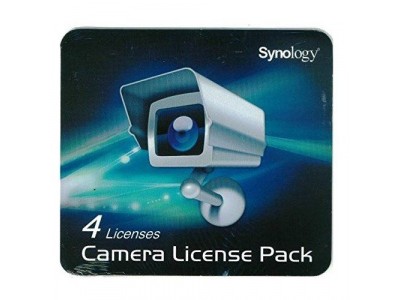 Лицензия Synology для 4 IP-камер (Device License Pack 4)