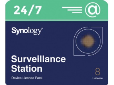 Лицензия Synology для 8 IP-камер (Device License Pack 8)