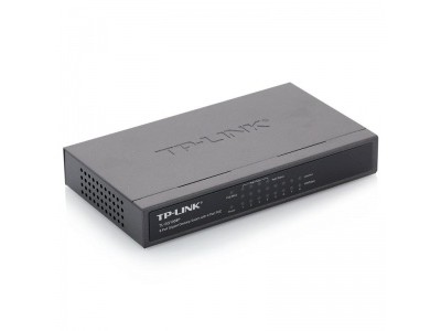 TP-Link TL-SG1008P - 8-портовый настольный гигабитный коммутатор с 4 портами РоE